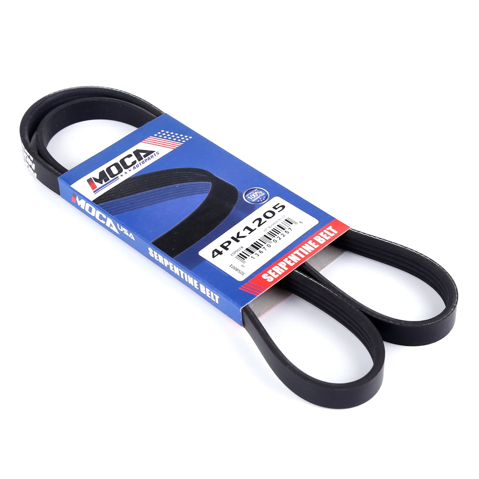 MOCA AUTOPARTS 4PK1205 Serpentine Belt Fit for 20042006 Scion xA Base