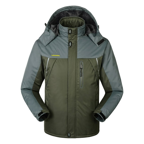 Men s Windproof Fleece Jacket Winter Outdoor Sport Waterproof Ski