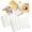 White, variant on Marshmallow Pillow, Cooling Cloud-Loft Pillow for Side, Back & Stomach Sleepers, Fluffy Neck Support, Breathable & Washable for Adults