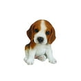 thumbnail image 2 of Hi-Line Gift 87771-G Figurine Chiot Beagle Assis, Hauteur 6 Pouces, Brun et Blanc, 2 of 4