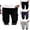 Black, variant on Men Classic Straight Leg Shorts – Minimalist Solid Athletic Shorts, Casual Sport Shorts For Street Wear Travel Everyday Styling