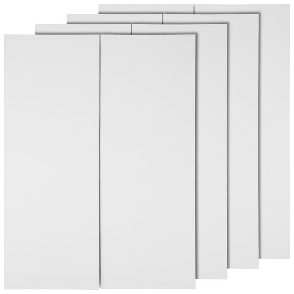 OFFIGAM 4pcs Thick White Poster Board Cardboard for Creative Displays, Presentations, Crafts, and Events