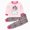 G920-Pink, variant on HFHAPW Little Boys Girls Pajamas Set 2 Piece Toddler Clothes Kids Pjs Sleepwear Long Sleeve Top and Pants Pjs Set