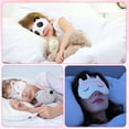 thumbnail image 6 of AOWOO 4 Pcs Kids Cute Sleep Eye Mask, Cartoon Animal Sleeping Blindfold Eye Mask, Soft Fluffy and Furry Eye Cover, Blackout Sleep Mask for Boys Girls Child Teen - Panda, Unicorn, Fox, Deer, 6 of 7