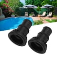 thumbnail image 1 of Adaptateurs de Tuyau de Piscine, Accessoires de Piscine, Installation Filetée 2 Pcs pour Spas, 1 of 8