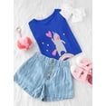 thumbnail image 3 of Cute Unicorn Over Rainbow T-Shirt Toddler -Image by Shutterstock,  2 Toddler, 3 of 4