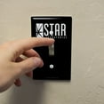 thumbnail image 3 of The Flash TV Series STAR Labs Logo Plastic Wall Decor Toggle Light Switch Plate Cover, 3 of 4