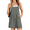 Light-Grey, variant on Fantaslook Jumpsuits for Women Summer Casual Adjustable Strap Overalls Sleeveless Shorts Jumpers with Pockets Bib Jumpsuit Rompers