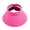Hot Pink, variant on HONHUZH Summer Hats Womens Open Top Straw Sun Visor Hat Foldable Summer Beach Sun Cap