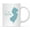 New Jersey Aqua, variant on CTDream 11oz. US State Coffee Mug Gift, Aqua Home Heart, South Carolina, 1-Pack, Unique Hostess Distance Moving Away Christmas Birthday Gifts for Her