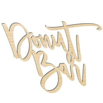 Donut Sign Plaque Exquisite Details Wall Decoration