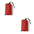thumbnail image 3 of Greeniant Alfombrilla de Picnic para acampar con mochilero, reutilizable, impermeable, a prueba de humedad, almohadilla de poliéster, Rojo 2piezas, 3 of 6