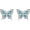 Butterfly-Turquoise, variant on Anchor Stud Earrings for Women 925 Sterling Silver Opal Anchor Earrings Stud Summer Beach Ocean Jewelry Gifts for Women Mom Her