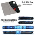 thumbnail image 6 of For Samsung A53 Case 5G , Mantto Magnetic PU Leather Phone Case With Hand Rope Strap Cute Pattern Painted Flip Card Wallet Slots Case,Kickstand Phone Skin For Samsung Galaxy A53 5G, Butterfly, 6 of 8