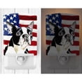 thumbnail image 2 of Caroline's Treasures SC9001CNL Flag with Boston Terrier Ceramic Night Light, 6x4x3", multicolor, 2 of 2