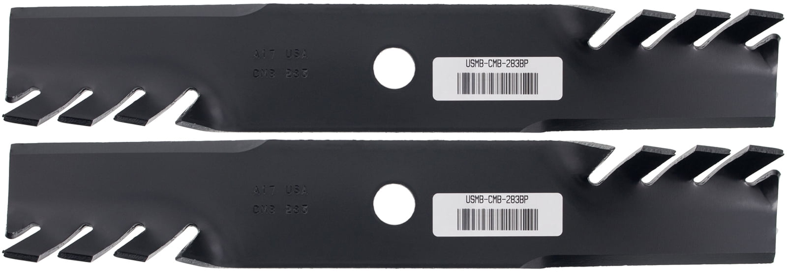 6 USA Mower Blades® Toothed for Exmark® 103-6387-S 103-6402-S 36" 52" Deck 