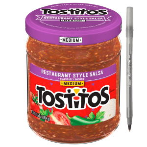 Tostitos Restaurant Style Salsa, Medium with pan