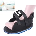 thumbnail image 1 of Cast Shoe Foot Fracture Support Open Toe Plaster Cast Boot Post Op Shoe Toe Valgus Surgical Fixed Gypsum Shoe Walking Boot for Foot Injuries Stable Ankle Joints Postoperative Recovery Pain Relief(L), 1 of 7