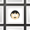 thumbnail image 4 of Gallery Pops South Park - Randy Head Wall Art, White Framed Version, 12" x 12", 4 of 5