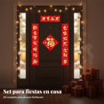 thumbnail image 3 of Abbraccia Pack de pareados festivos, pareados de puerta Año del Caballo 2026, pegatinas de Fu, set decorativo para el hogar, 3 of 6