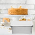 thumbnail image 3 of 1 Set Tiramisu Cake Pan Stainless Steel Baking Pan with Lid Cake Baking Mold Stainless Steel Box, 3 of 6
