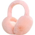 thumbnail image 1 of Orejeras para mujer de invierno, orejeras cálidas de piel sintética, fundas esponjosas, calentr de orejas para hombres y niños, regalos para clima frío, 1 of 3