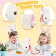 thumbnail image 3 of Robot Bunny Toy Voichic Bunny Pal con sonidos y movimiento de 7 pulgadas, 3 of 7