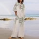 thumbnail image 1 of ICHUANYI Clearance Women's Summer Suit Fashion Short Printing Color Trousers Casual Two-Piece Suit(Green, L) ICHUANYI WER2023081402557, 1 of 5