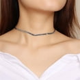 thumbnail image 3 of Collar de cadena de acero inoxidable perfecl DIY Plata, 3 of 6