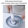 thumbnail image 5 of JLFNYA Scrub Brush for Dishes,Dish Washing Brush with Handle&Soap Dispenser,Scrub Brush for Pans,Pots,Kitchen Sink Cleaning, 5 of 8