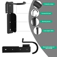 thumbnail image 3 of Garage Wall Mount Bike Rack Vertical Bike Display Hanging Hook Garage Wall Hanger for Helmet Universal Bicycle Parking Rack, 3 of 7