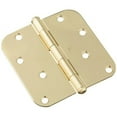 thumbnail image 2 of Stanley Hardware 800145 4 In. Soild Brass, Brigtht Brass Corner Door Hinge, 2 of 2