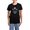 With Blue Strpe Pant, variant on CafePress - COTTONTAIL CREW Pajamas - Women's Short Sleeve Print T-Shirt and Pants Dark Cotton Pajama Set
