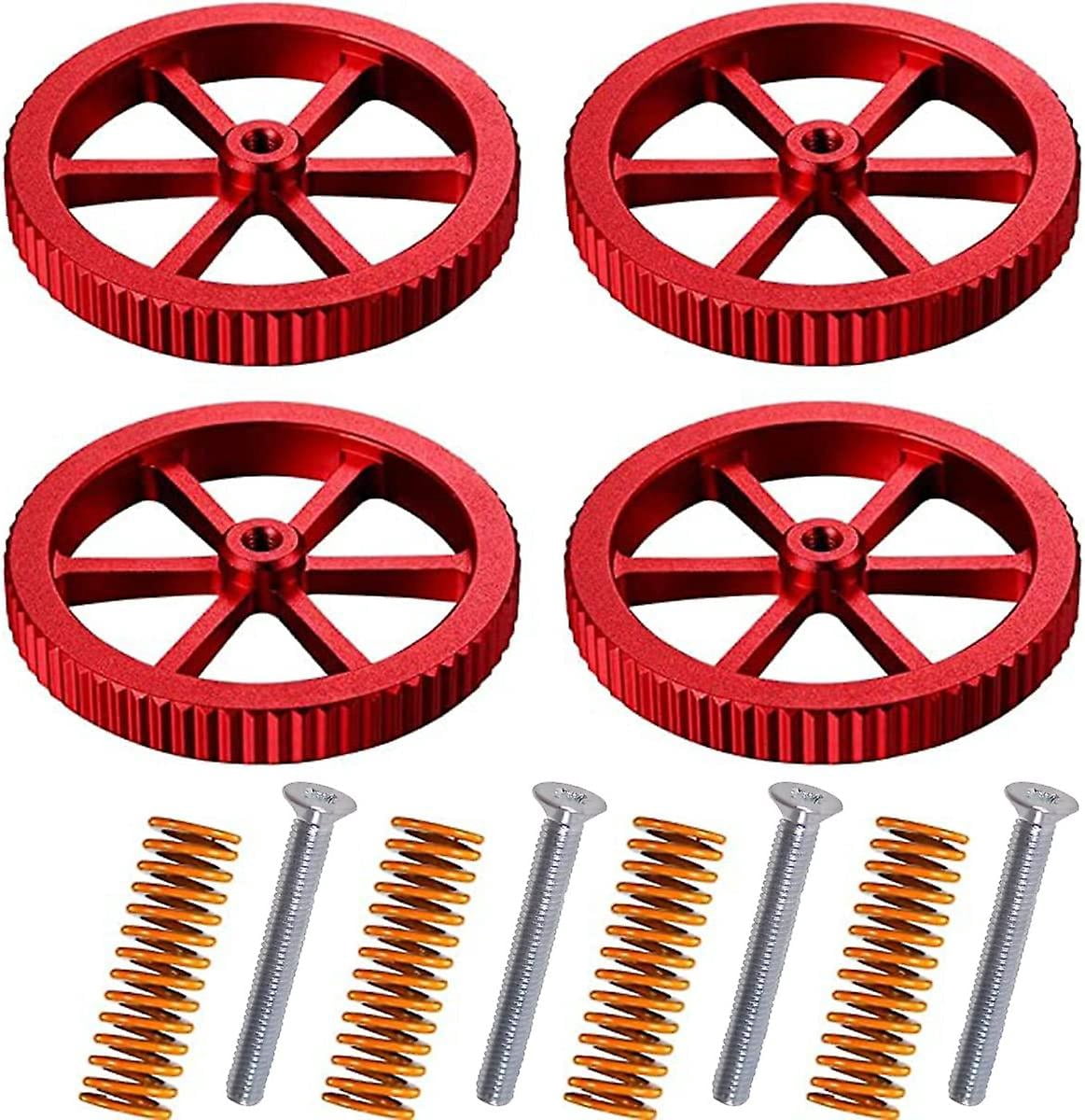 Official Creality Metal Leveling Nuts & Springs - 20mm Die Springs & 0.4mm Nozzles Kit For Ender 3, Ender 5, CR-10 3D Printers
