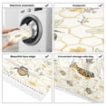 thumbnail image 5 of WOBOGO Honeycomb with Bees Pattern Washing Machine Cloth Dryer Refrigerator Top Cover Protective Non-Slip Mat For Kitchen Laundry, 5 of 6