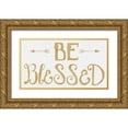 thumbnail image 1 of Shamp, Cindy 14x10 Gold Ornate Wood Framed with Double Matting Museum Art Print Titled - Be Blessed, 1 of 4