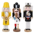 thumbnail image 5 of Figura de soldado cascanueces de madera de 2 cm, juguete de marioneta, estatua de soldado de nogal para Navidad, regalo festivo de Navidad para mujeres y niños., 5 of 5