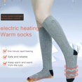 thumbnail image 4 of Heated Socks 3 Heating Settings Winter Foot Warmer Socks, Rechargeable Battery, 4 of 21