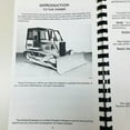 thumbnail image 3 of Case 1150E 1155E Crawler Tractor Dozer Loader Operators Manual Parts Catalog, 3 of 11