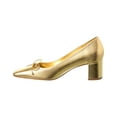 thumbnail image 2 of SCHUTZ Arissa Block Leather Pump, 7, 2 of 5