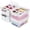 4 Pack-17 QT-W, variant on 17 QT Plastic Storage Bins Clear Storage Box with Lids Multipurpose Stackable Storage Containers for Organizing Tool, Craft, Crayon, 2 Packs