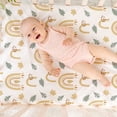 thumbnail image 3 of Gllquen Baby Mini Crib Pack N Play Sheets for Toddler Boys Girls Fitted Quilted Playard Sheet 38" x 26", Autumn, 3 of 11