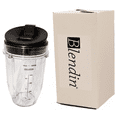 thumbnail image 5 of Blendin Replacement Jar with Sip N Seal Lid, Compatible with Nutri Ninja Auto IQ and Duo Blenders (1, 18 Ounce), 5 of 7