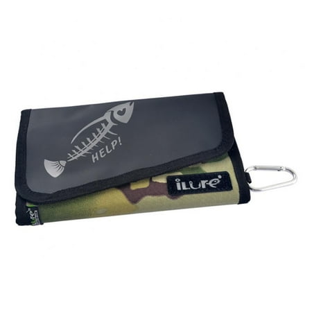 Fishing Tackle Binder Lure Storage Bag Soft Bait Binder Fishing Organized Storage Rig Bag For Baits Rigs Jigs And Lines Suitable For Fresh Water And Saltwater