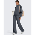 thumbnail image 5 of G4Free Smoofit Fleece Lined Wide Leg Sweatpants for Women Drawstring Thermal Casual Pants with Pockets, 5 of 7