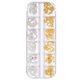 thumbnail image 2 of Accesorios para decoración de uñas, joyería para decoración de uñas, cadena pequeña, 12 cajas, pegatinas decorativas para uñas, cadena de metal, decoración de uñas, 2 of 2
