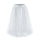 thumbnail image 1 of Faldas Largas para las Mujeres de Verano Estrella Impresión en Capas Pastel Malla Lentejuelas Irregular Media Longitud Maxi, 1 of 5
