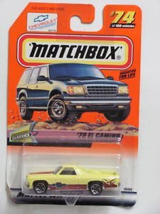 matchbox 70 el camino