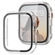 thumbnail image 2 of Cristal + cubierta para funda de Apple Watch de 45mm, 41mm, 44mm, 40mm, 42mm y 38mm, accesorios para iWatch, Protector de pantalla para Apple watch serie 3, 4, 5, 6, SE, 7, 2 of 4