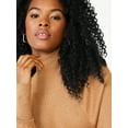thumbnail image 4 of Scoop Women's Metallic Turtleneck Sweater, 4 of 5